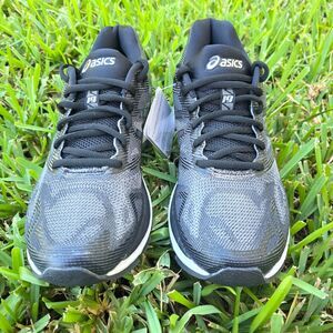 ASICS Gel Nimbus 19 Womens 9.5 D Wide Black Onyx Running Shoes T751N NWT